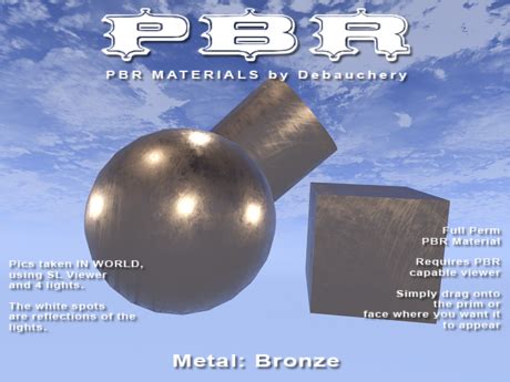 Second Life Marketplace - PBR Materials: Metal Set #1 (Wear Me)