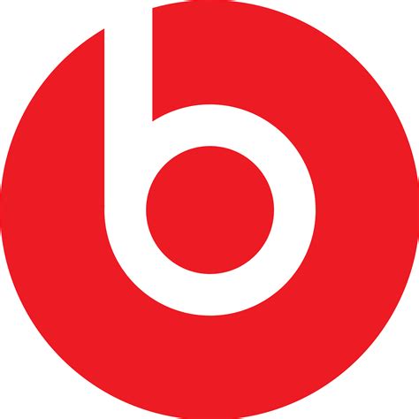 (Dr Dre Beats Logo) The positive space looks like a bullseye and the ...