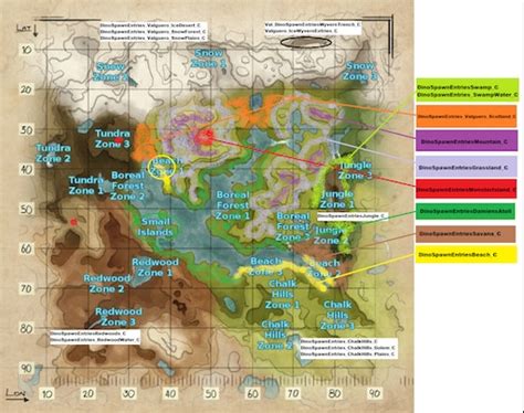 Steam Community :: :: Valguero Spawn Map with Markup