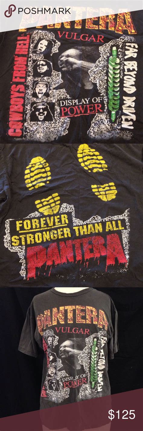 Vintage 90's Pantera Shirt | Shirts, Classic tee, Clothes design