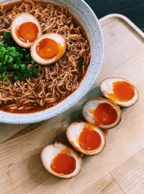 Ramen Eggs (4 Ingredients Only!) - Tiffy Cooks