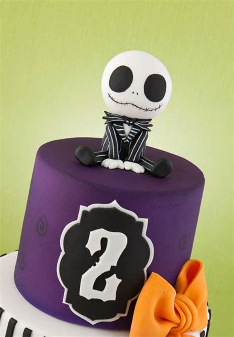 baby Jack Skellington cake | Jack skellington cake, Nightmare before ...