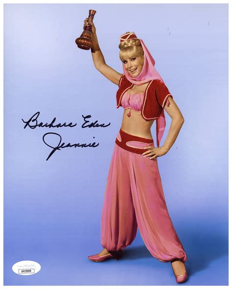 Barbara Eden 8x10 Photo I Dream of Jeannie Autographed JSA COA – Zobie ...