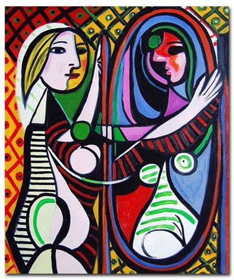 Girl Before a Mirror | Picasso art, Pablo picasso paintings, Picasso ...