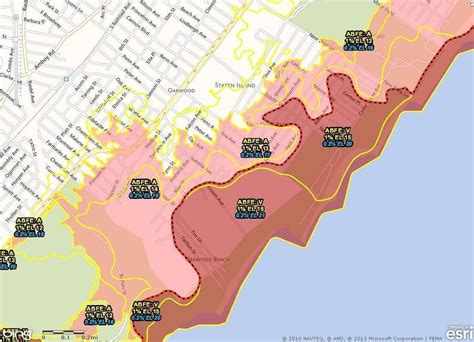 Elevation Map Of Staten Island - Map of world