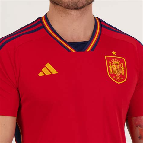 Adidas Spain 2022 Home Soccer Jersey - FutFanatics