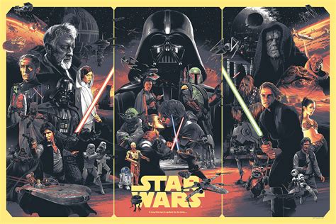 Star Wars Original Trilogy Varient Poster - Grzegorz Domaradzki [1600 × ...