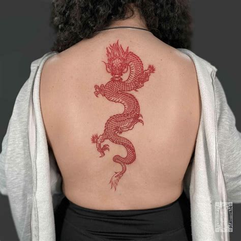 101 Best Red Dragon Tattoo Outline Ideas That Will Blow Your Mind!