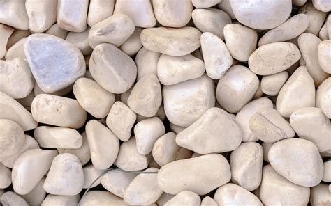 Download wallpapers 4k, white pebbles, macro, white gravel, white stone ...