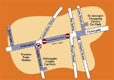 This map of Preston city centre could save you £60 | Blog Preston