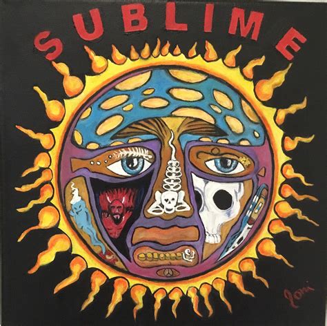 Original Sublime Album Cover Painted in Acrylics. | Etsy | Canvas ...