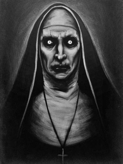 Image result for the nun painting | Horror movie icons, Horror movie ...