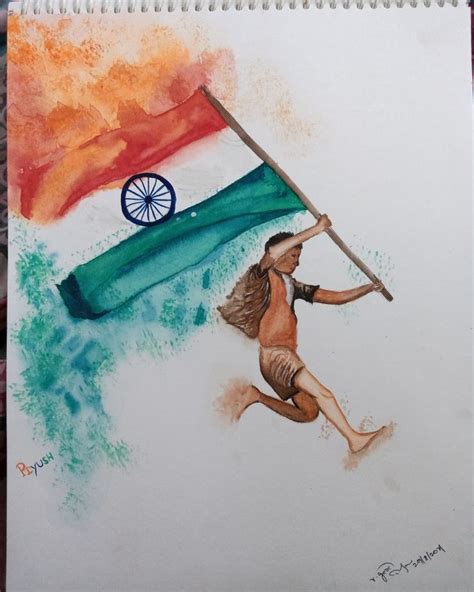 Tiranga | Independence day drawing, Book art, Poster drawing