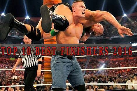 TOP 10 BEST WWE FINISHERS 2016 | Wrestling Amino