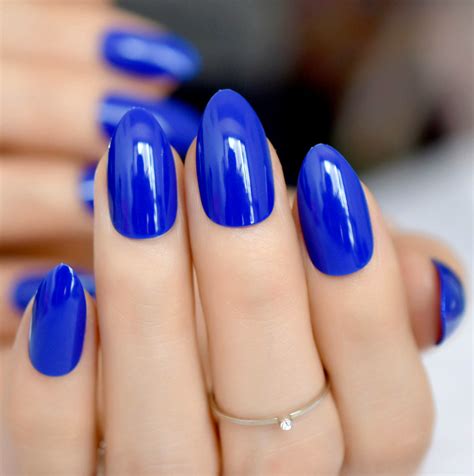 Royal Blue Nails Tips