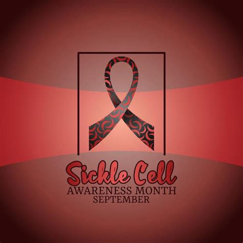 vector graphic of sickle cell awareness month good for sickle cell ...