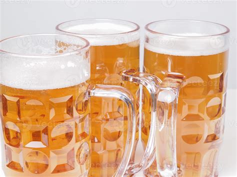 Lager beer glasses 5331497 Stock Photo at Vecteezy