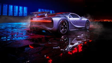 3840x2160 Wet Bugatti Chiron 4K ,HD 4k Wallpapers,Images,Backgrounds ...