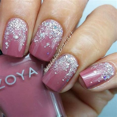 Ombre Nail Designs With Glitter | Daily Nail Art And Design