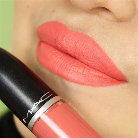 Coral lip color | Coral lipstick makeup, Lip color lipstick, Mac ...