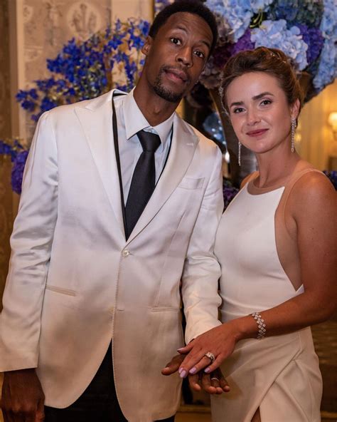 Tennis Couple,Elina Svitolina And Gael Monfils Wedding Photos ...