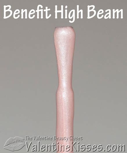 Valentine Kisses: Benefit High Beam: Swatches, Review, Tutorial