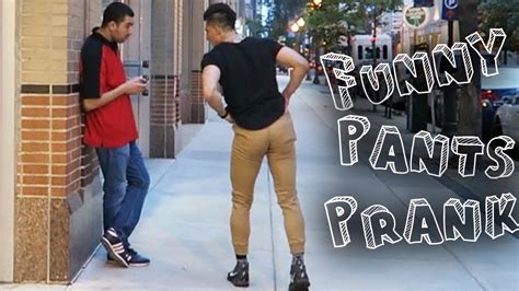 FUNNY PANTS PRANK!!! - YouTube