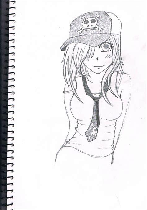 Anime Punk Girl by EmmaSpiderBite69 on DeviantArt