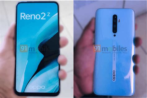 OPPO Reno 2Z leaked images revealed a quad-camera set-up and a notch ...