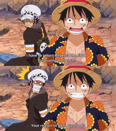 one piece | luffy & law | memes | Anime funny, One piece funny moments ...