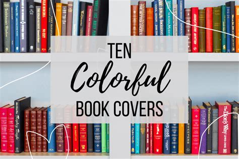 Top Ten Tuesday | Colorful Book Covers – Bookends