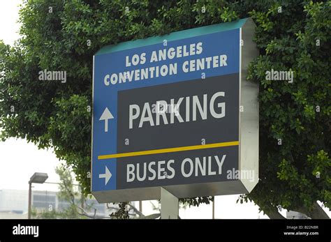 Los Angeles convention center parking Stock Photo - Alamy