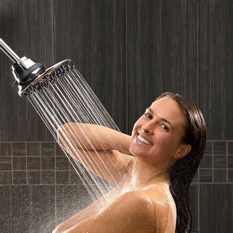 Waterpik 7-Mode RainFall+ Shower Massage Rain Shower Head with ...