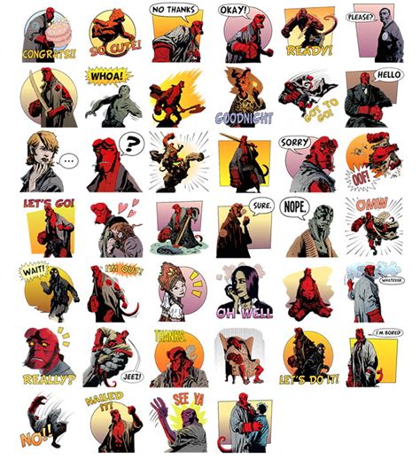 Dark Horse Comics Debuts New 'Hellboy' And 'Usagi Yojimbo' Emoji ...