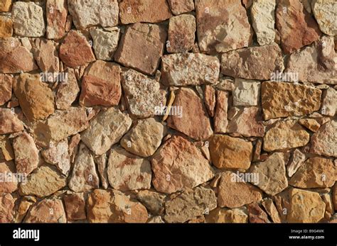 Wall stones red Stock Photo - Alamy