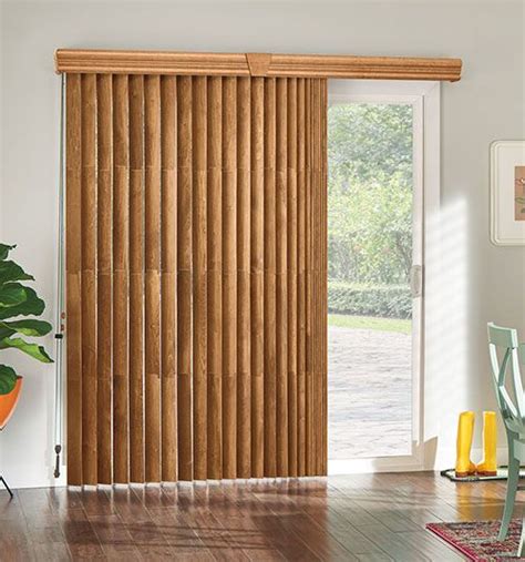 Bali® Northern Heights Wood Vertical Blinds | Sliding door blinds ...