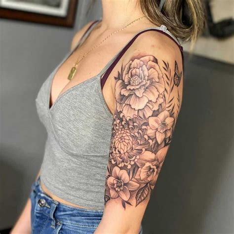 Top 47 Best Half Sleeve Tattoo Ideas for Women - [2021 Inspiration ...