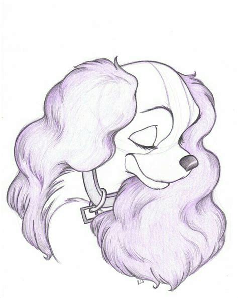 Lady and the tramp | Disney character drawings, Character drawing ...