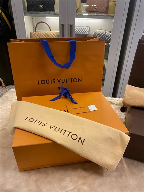 Louis Vuitton box, Luxury, Bags & Wallets on Carousell