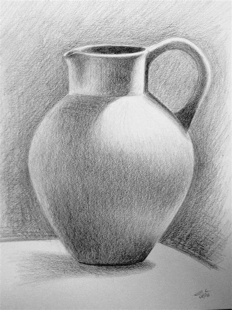 Vase Sketch at PaintingValley.com | Explore collection of Vase Sketch