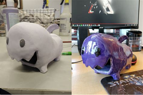 A carbot zergling I made in high school ceramics class. : r/starcraft