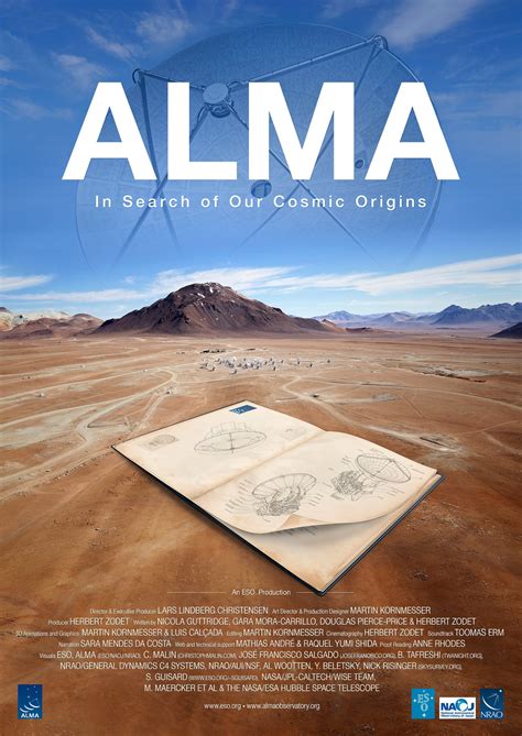 ALMA Movie poster | ESO Ελλάδα