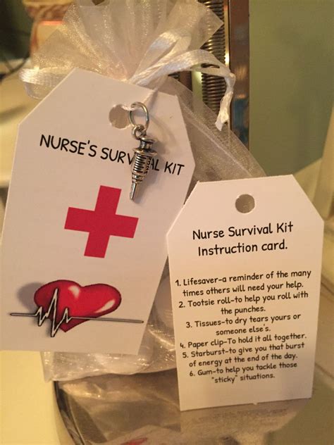 Nurse Survival Kit | Nurses week gifts, Nurse appreciation gifts ...