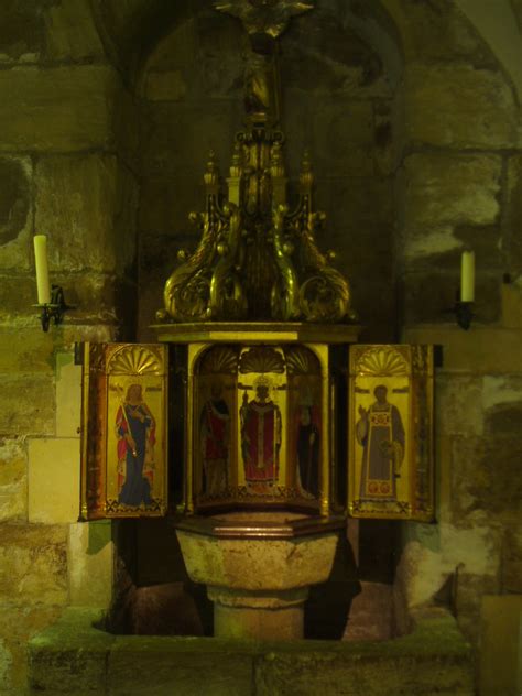 Font in Crypt, York Minster | The eastern crypt under the hi… | Flickr