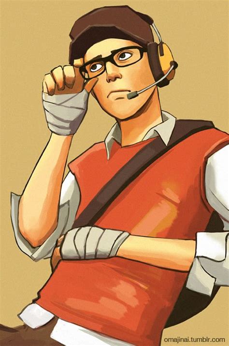 Nerdy Scout by omajinai on DeviantArt | Team fortress 2, Team fortress ...