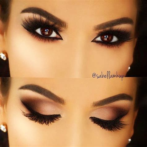 Smokey eye makeup for brown eyes tutorial - psadosheet