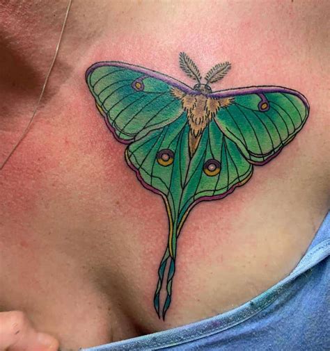 18+ Lunar Moth Tattoo - MakshudIsaac