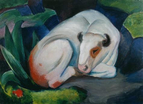 Franz Marc | White Bull | The Guggenheim Museums and Foundation