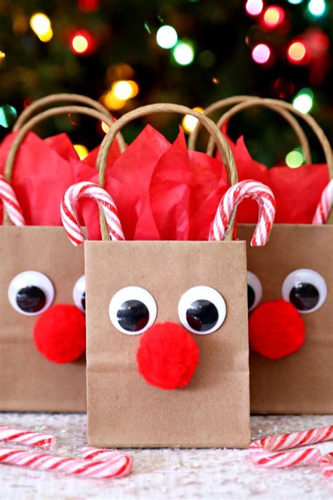 Reindeer Gift Bags | Homemade christmas gifts, Diy christmas gifts ...