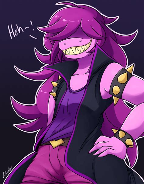 Deltarune ~ Susie by LittleCloudie on DeviantArt